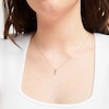Thumbnail Image 2 of Diamond Solitaire Necklace 1/4 ct tw Round-cut 14K White Gold 18&quot; (J/I3)
