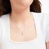 Thumbnail Image 2 of Diamond Solitaire Necklace 1 ct tw Round-cut 14K White Gold 18&quot; (J/I3)