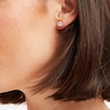 Thumbnail Image 5 of KAY Lab-Grown Diamonds Solitaire Stud Earrings 1 ct tw 14K White Gold (F/SI2)