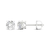 Thumbnail Image 3 of KAY Lab-Grown Diamonds Solitaire Stud Earrings 1-1/2 ct tw 14K White Gold (F/SI2)