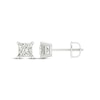 Thumbnail Image 3 of KAY Lab-Grown Diamonds Princess-Cut Solitaire Stud Earrings 3/4 ct tw 14K White Gold (F/SI2)