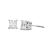 Thumbnail Image 1 of KAY Lab-Grown Diamonds Princess-Cut Solitaire Stud Earrings 1 ct tw 14K White Gold (F/SI2)