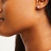 Thumbnail Image 5 of KAY Lab-Grown Diamonds Princess-Cut Solitaire Stud Earrings 1-1/2 ct tw 14K White Gold (F/SI2)
