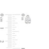 Thumbnail Image 6 of KAY Lab-Grown Diamonds Pear-Shaped Solitaire Stud Earrings 1 ct tw 14K White Gold (F/SI2)