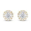 Thumbnail Image 3 of KAY Lab-Grown Diamonds Stud Earrings 1 ct tw 14K Yellow Gold (F/SI2)