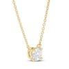 Thumbnail Image 2 of KAY Lab-Grown Diamonds Necklace 1/2 ct tw 14K Yellow Gold 19&quot; (F/SI2)