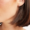 Thumbnail Image 5 of KAY Lab-Grown Diamonds Solitaire Stud Earrings 3/4 ct tw 14K White Gold (F/SI2)