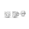Thumbnail Image 0 of Certified Diamond Earrings 1-1/5 ct tw Round-cut 14K White Gold (I/I1)