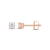 Thumbnail Image 0 of Diamond Solitaire Stud Earrings 1/4 ct tw Round-cut 14K Rose Gold (I/I1)