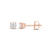 Thumbnail Image 0 of Diamond Solitaire Stud Earrings 1/3 ct tw Round-cut 14K Rose Gold (I/I1)