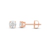 Thumbnail Image 1 of Diamond Solitaire Stud Earrings 1/2 ct tw Round-cut 14K Rose Gold (I/I1)