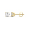 Thumbnail Image 0 of Diamond Solitaire Stud Earrings 3/4 ct tw Round-cut 14K Yellow Gold (I/I1)