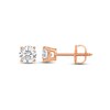 Thumbnail Image 1 of Diamond Solitaire Stud Earrings 3/4 ct tw Round-cut 14K Rose Gold (I/I1)