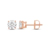 Thumbnail Image 0 of Diamond Solitaire Stud Earrings 1 ct tw Round-cut 14K Rose Gold (I/I1)