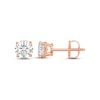 Thumbnail Image 1 of Diamond Solitaire Stud Earrings 1 ct tw Round-cut 14K Rose Gold (I/I1)