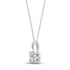 Thumbnail Image 1 of Diamond Necklace 1/3 ct tw Round-cut Sterling Silver 18" (J/I3)