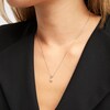 Thumbnail Image 5 of Solitaire Diamond Necklace 1/4 ct tw Round-cut 14K White Gold 18&quot; (I/I2)