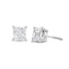 Thumbnail Image 1 of KAY Lab-Grown Diamonds Princess-Cut Solitaire Stud Earrings 2 ct tw 14K White Gold (F/SI2)