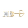 Thumbnail Image 3 of KAY Lab-Grown Diamonds Princess-Cut Solitaire Stud Earrings 3/4 ct tw 14K Yellow Gold (F/SI2)