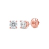 Thumbnail Image 0 of Lab-Created Diamonds by KAY Round-Cut Solitaire Stud Earrings 3/4 ct tw 14K Rose Gold (F/SI2)