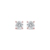 Thumbnail Image 1 of Lab-Created Diamonds by KAY Round-Cut Solitaire Stud Earrings 3/4 ct tw 14K Rose Gold (F/SI2)