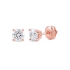 Thumbnail Image 1 of KAY Lab-Grown Diamonds Round-Cut Solitaire Stud Earrings 1 ct tw 14K Rose Gold (F/SI2)