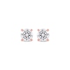 Thumbnail Image 1 of Lab-Created Diamonds by KAY Round-Cut Solitaire Stud Earrings 1 ct tw 14K Rose Gold (F/SI2)