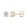 Thumbnail Image 3 of KAY Lab-Grown Diamonds Round-Cut Solitaire Stud Earrings 1-1/2 ct tw 14K Yellow Gold (F/SI2)