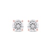 Thumbnail Image 1 of Lab-Created Diamonds by KAY Round-Cut Solitaire Stud Earrings 2 ct tw 14K Rose Gold (F/SI2)