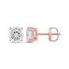 Thumbnail Image 3 of KAY Lab-Grown Diamonds Round-Cut Solitaire Stud Earrings 2 ct tw 14K Rose Gold (F/SI2)