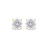 Thumbnail Image 1 of Lab-Created Diamonds by KAY Round-Cut Solitaire Stud Earrings 3 ct tw 14K Yellow Gold (F/SI2)