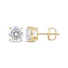 Thumbnail Image 2 of Lab-Created Diamonds by KAY Round-Cut Solitaire Stud Earrings 3 ct tw 14K Yellow Gold (F/SI2)