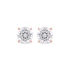 Thumbnail Image 1 of Lab-Created Diamonds by KAY Round-Cut Solitaire Stud Earrings 3 ct tw 14K Rose Gold (F/SI2)