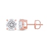 Thumbnail Image 2 of Lab-Created Diamonds by KAY Round-Cut Solitaire Stud Earrings 3 ct tw 14K Rose Gold (F/SI2)