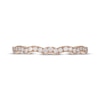 Thumbnail Image 3 of Neil Lane Artistry Lab-Grown Diamond Scalloped Wedding Band 1/4 ct tw 14K Rose Gold