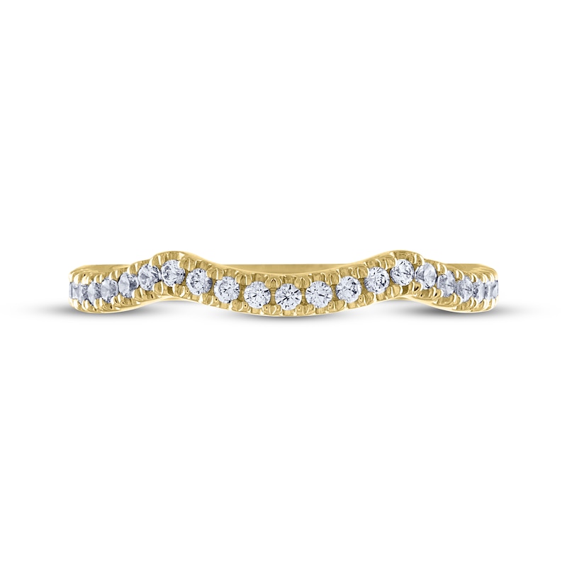 Main Image 3 of THE LEO Legacy Lab-Grown Diamond Wedding Band 1/4 ct tw 14K Yellow Gold