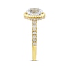 Thumbnail Image 2 of Threads of Love Oval-Cut Lab-Grown Diamond Engagement Ring 1-1/3 ct tw 14K Yellow Gold