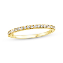 Threads of Love Lab-Grown Diamond Wedding Band 1/5 ct tw 14K Yellow Gold