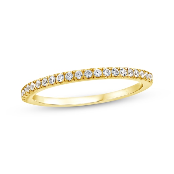 Threads of Love Lab-Grown Diamond Wedding Band 1/5 ct tw 14K Yellow Gold