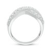 Thumbnail Image 3 of KAY Lab-Grown Diamonds Crossover Ring 1 ct tw 10K White Gold