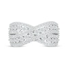Thumbnail Image 4 of KAY Lab-Grown Diamonds Crossover Ring 1 ct tw 10K White Gold