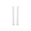 Thumbnail Image 2 of Diamond Hoop Earrings 1/3 ct tw Sterling Silver