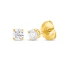 Thumbnail Image 2 of Round-Cut Diamond Solitaire Gift Set 1/2 ct tw 10K Yellow Gold (J/I3)