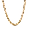 Thumbnail Image 1 of Cuban Curb Chain Necklace 9.3mm Hollow 10K Yellow Gold 24&quot;
