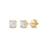 Thumbnail Image 0 of THE LEO Legacy Lab-Created Diamond Round-Cut Solitaire Stud Earrings 1/2 ct tw 14K Yellow Gold (F/VS2)