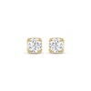 Thumbnail Image 2 of THE LEO Legacy Lab-Grown Diamond Round-Cut Solitaire Stud Earrings 1-1/2 ct tw 14K Yellow Gold (F/VS2)