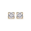 Thumbnail Image 1 of THE LEO Legacy Eternal Light Lab-Created Diamond Cushion-Cut Solitaire Stud Earrings 3 ct tw 14K Yellow Gold (F/VS2)