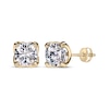 Thumbnail Image 0 of THE LEO Legacy Eternal Light Lab-Created Diamond Cushion-Cut Solitaire Stud Earrings 4 ct tw 14K Yellow Gold (F/VS2)