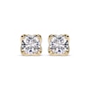 Thumbnail Image 1 of THE LEO Legacy Eternal Light Lab-Created Diamond Cushion-Cut Solitaire Stud Earrings 4 ct tw 14K Yellow Gold (F/VS2)