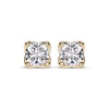 Thumbnail Image 1 of THE LEO Legacy Eternal Light Lab-Created Diamond Cushion-Cut Solitaire Stud Earrings 5 ct tw 14K Yellow Gold (F/VS2)
